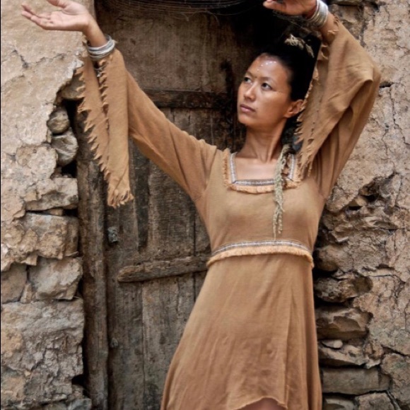 Handmade bohemian dress - Picture 2 of 7